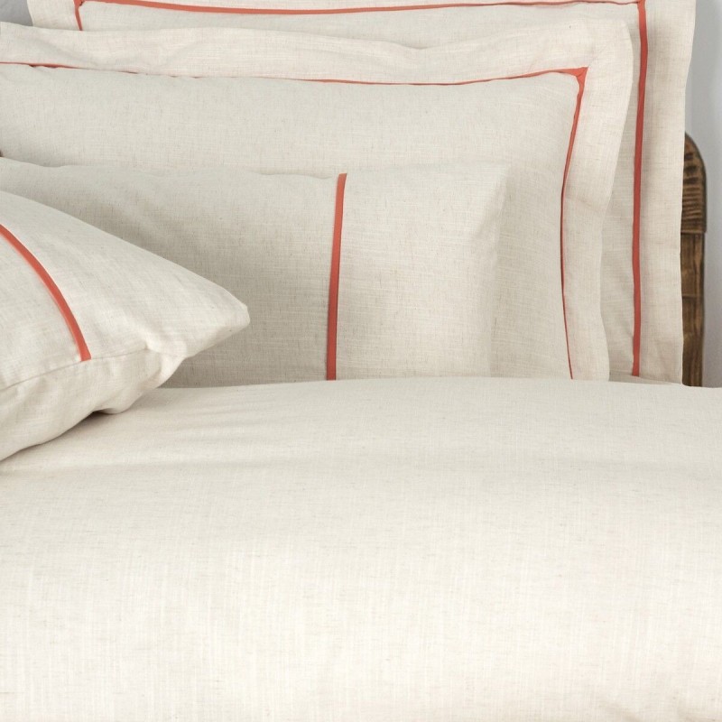 Cotton Box inborn Banded Çift Kişilik Nevresim Takımı Turuncu Cotton Box inborn Banded Çift Kişilik Nevresim Takımı Turuncu