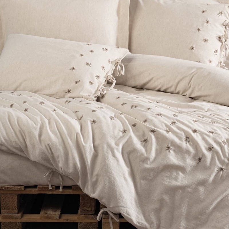 Cotton Box Keten Çift Kişilik Nevresim Takımı Arie Cotton Box Keten Çift Kişilik Nevresim Takımı Arie
