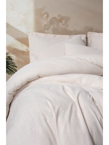 Cotton Box Keten Çift Kişilik Nevresim Takımı Basic