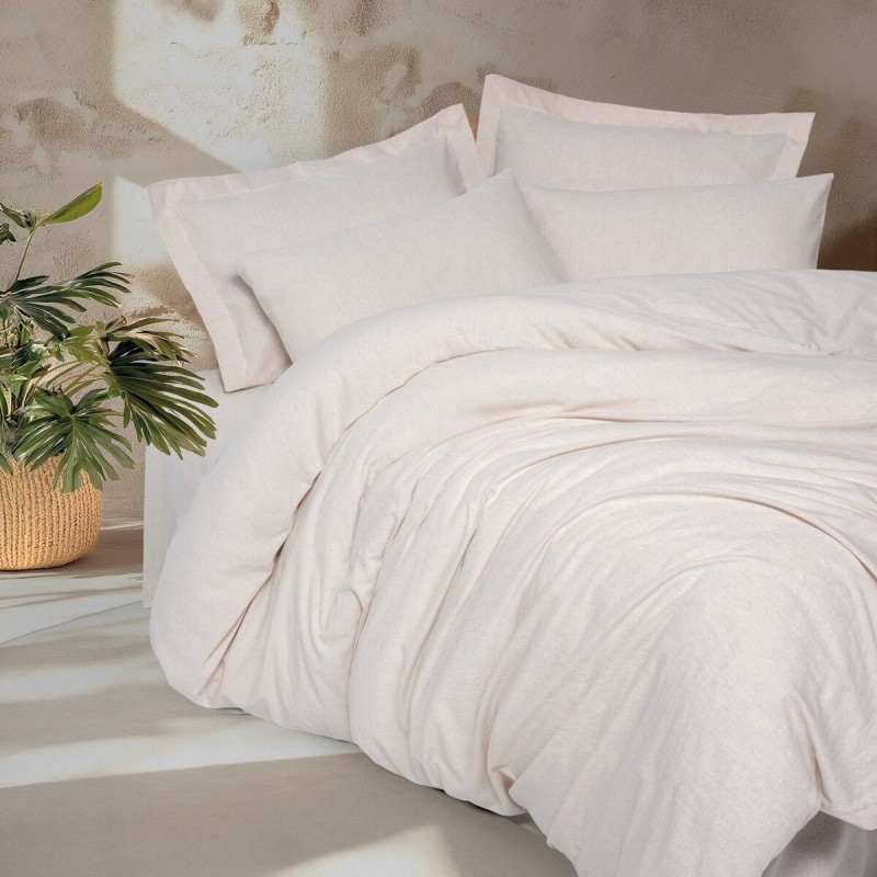 Cotton Box Keten Çift Kişilik Nevresim Takımı Basic Cotton Box Keten Çift Kişilik Nevresim Takımı Basic