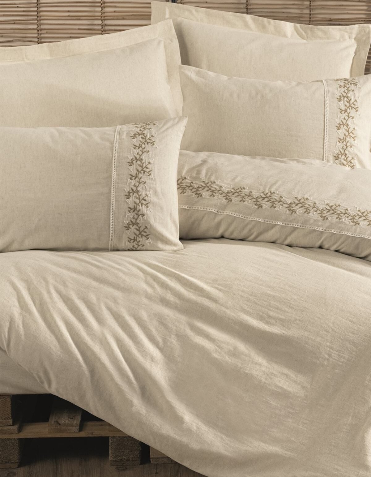 Cotton Box Keten Çift Kişilik Nevresim Takımı Darian Cotton Box Keten Çift Kişilik Nevresim Takımı Darian