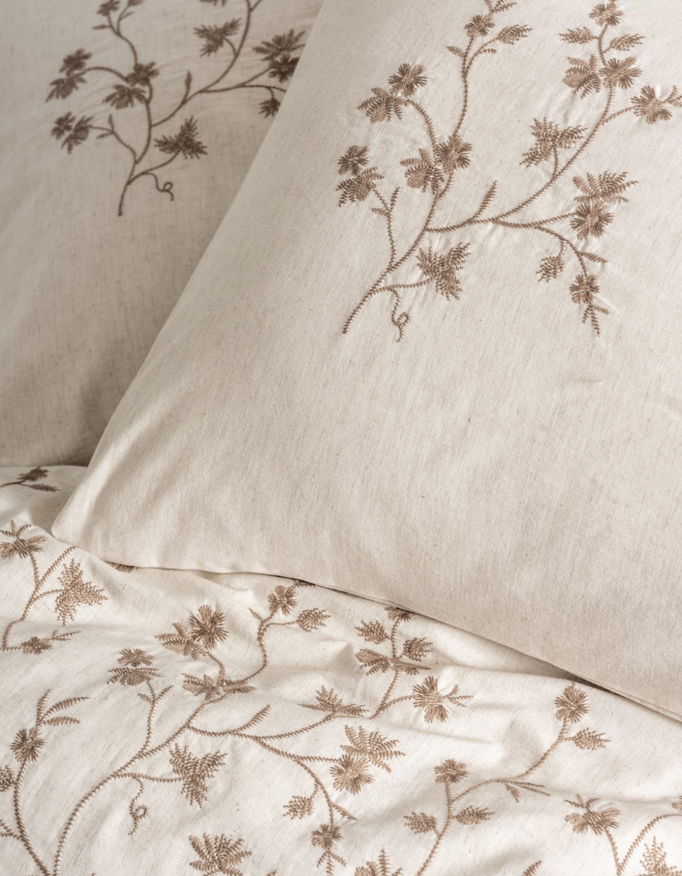 Cotton Box Keten Çift Kişilik Nevresim Takımı Hemera Cotton Box Keten Çift Kişilik Nevresim Takımı Hemera