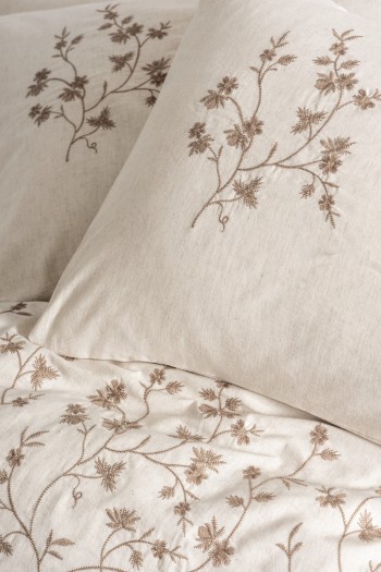 Cotton Box Keten Çift Kişilik Nevresim Takımı Hemera