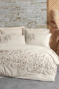 Cotton Box Keten Çift Kişilik Nevresim Takımı Hemera