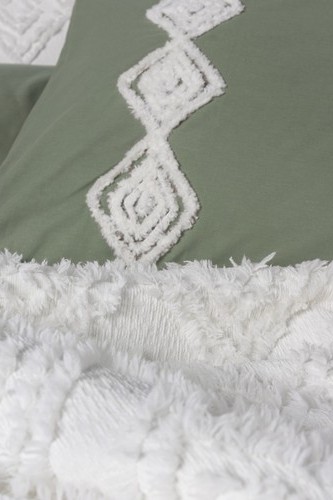 Cotton Box Limi Yatak Örtülü Nevresim Takımı Luke Krem