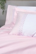 Cotton Box Lusso Bambu Çift Kişilik Pike Takımı Spruce Pudra görseli 2