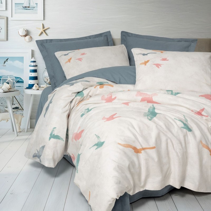 Cotton Box Maritime Çift Kişilik Nevresim Takimi Kaija Mavi Cotton Box Maritime Çift Kişilik Nevresim Takimi Kaija Mavi