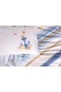 Cotton Box Maritime Çift Kişilik Nevresim Takimi Moreno Mavi görseli 2