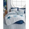 Cotton Box Maritime Çift Kişilik Nevresim Takimi Star Lacivert
