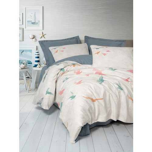 Cotton Box Maritime Tek Kişilik Nevresim Takimi Kaija Mavi Cotton Box Maritime Tek Kişilik Nevresim Takimi Kaija Mavi