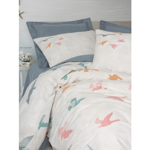 Cotton Box Maritime Tek Kişilik Nevresim Takimi Kaija Mavi Cotton Box Maritime Tek Kişilik Nevresim Takimi Kaija Mavi