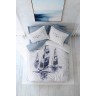 Cotton Box Maritime Tek Kişilik Nevresim Takimi Skipped İndigo
