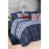 Cotton Box Masculine Çift Kişilik Nevresim Takımı Roger Lacivert