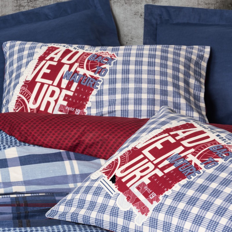 Cotton Box Masculine Çift Kişilik Nevresim Takımı Roger Lacivert Cotton Box Masculine Çift Kişilik Nevresim Takımı Roger Lacivert