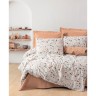 Cotton Box Minimal Çift Kişilik Nevresim Takimi Oniks Karamel