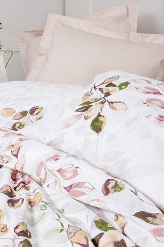 Cotton Box Modeline Çift Kişilik Nevresim Takımı Brice Bej