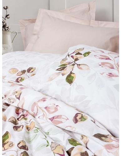 Cotton Box Modeline Çift Kişilik Nevresim Takımı Brice Bej