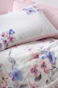 Cotton Box Modeline Çift Kişilik Nevresim Takımı Jayda Pembe görseli 3