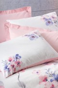 Cotton Box Modeline Çift Kişilik Nevresim Takımı Jayda Pembe görseli 4
