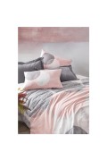 Cotton Box Modeline Çift Kişilik Nevresim Takımı Leron Gri görseli 2
