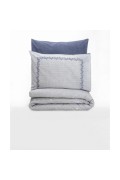 Cotton Box Modeline Çift Kişilik Nevresim Takımı Nitsa Lacivert görseli 3