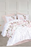 Cotton Box Modeline Tek Kişilik Nevresim Takımı Brice Bej