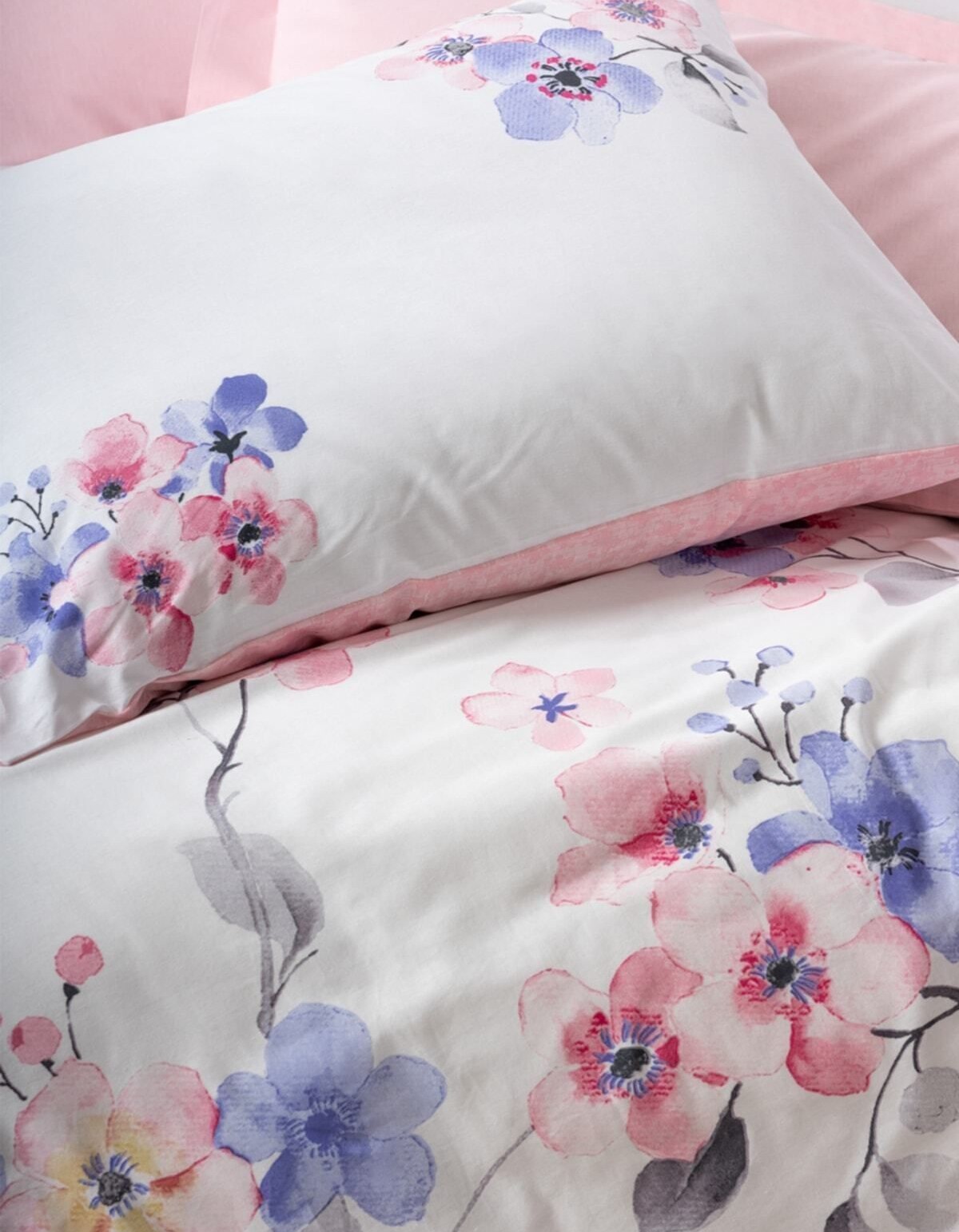 Cotton Box Modeline Tek Kişilik Nevresim Takımı Jayda Pembe Cotton Box Modeline Tek Kişilik Nevresim Takımı Jayda Pembe