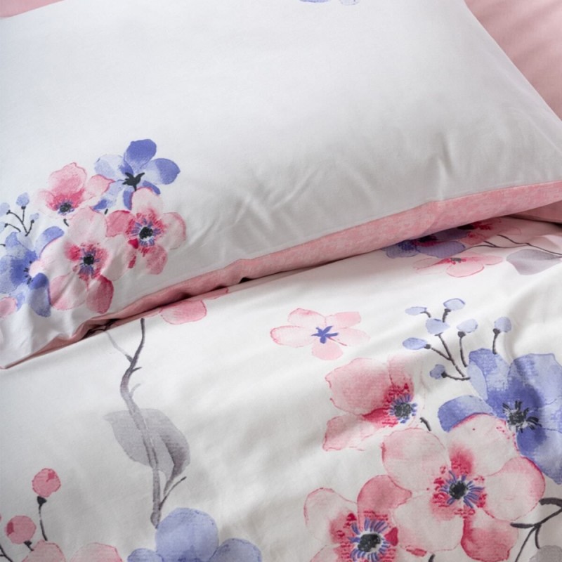 Cotton Box Modeline Tek Kişilik Nevresim Takımı Jayda Pembe