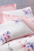 Cotton Box Modeline Tek Kişilik Nevresim Takımı Jayda Pembe görseli 3