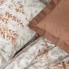Cotton Box Modeline Tek Kişilik Nevresim Takımı Lamina Tarçın