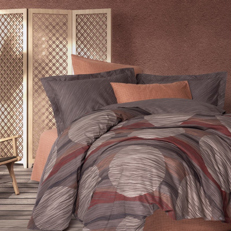 Cotton Box Modern Çift Kişilik Nevresim Takımı Fluss Tarcin