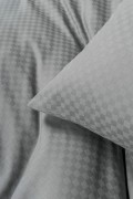 Cotton Box Plaid Ranforce Tek Kişilik Nevresim Takımı Plaid Gri görseli 4