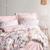Cotton Box Saten Çift Kişilik Nevresim Takımı Dalya Pudra Cotton Box Saten Çift Kişilik Nevresim Takımı Dalya Pudra