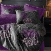 Cotton Box Saten Çift Kişilik Nevresim Takımı Leylazar Mürdüm Cotton Box Saten Çift Kişilik Nevresim Takımı Leylazar Mürdüm