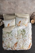Cotton Box Saten Çift Kişilik Nevresim Takımı Luster Bej görseli 3