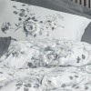 Cotton Box Saten Çift Kişilik Nevresim Takımı Moale Gri