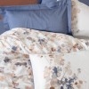 Cotton Box Saten Çift Kişilik Nevresim Takımı Nebulae İndigo