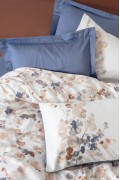 Cotton Box Saten Çift Kişilik Nevresim Takımı Nebulae İndigo görseli 2