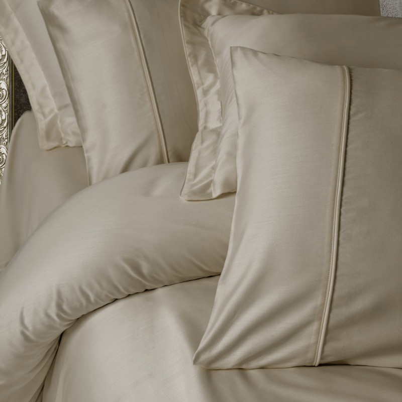 Cotton Box Silky Saten Çift Kişilik Nevresim Takımı Bej Cotton Box Silky Saten Çift Kişilik Nevresim Takımı Bej