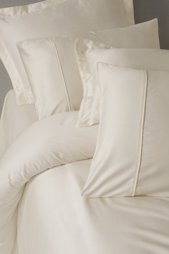 Cotton Box Silky Saten Çift Kişilik Nevresim Takımı Ekru