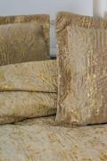 Cotton Box Smart Çift Kişilik Yatak Örtüsü Brillante S.Kahve görseli 2