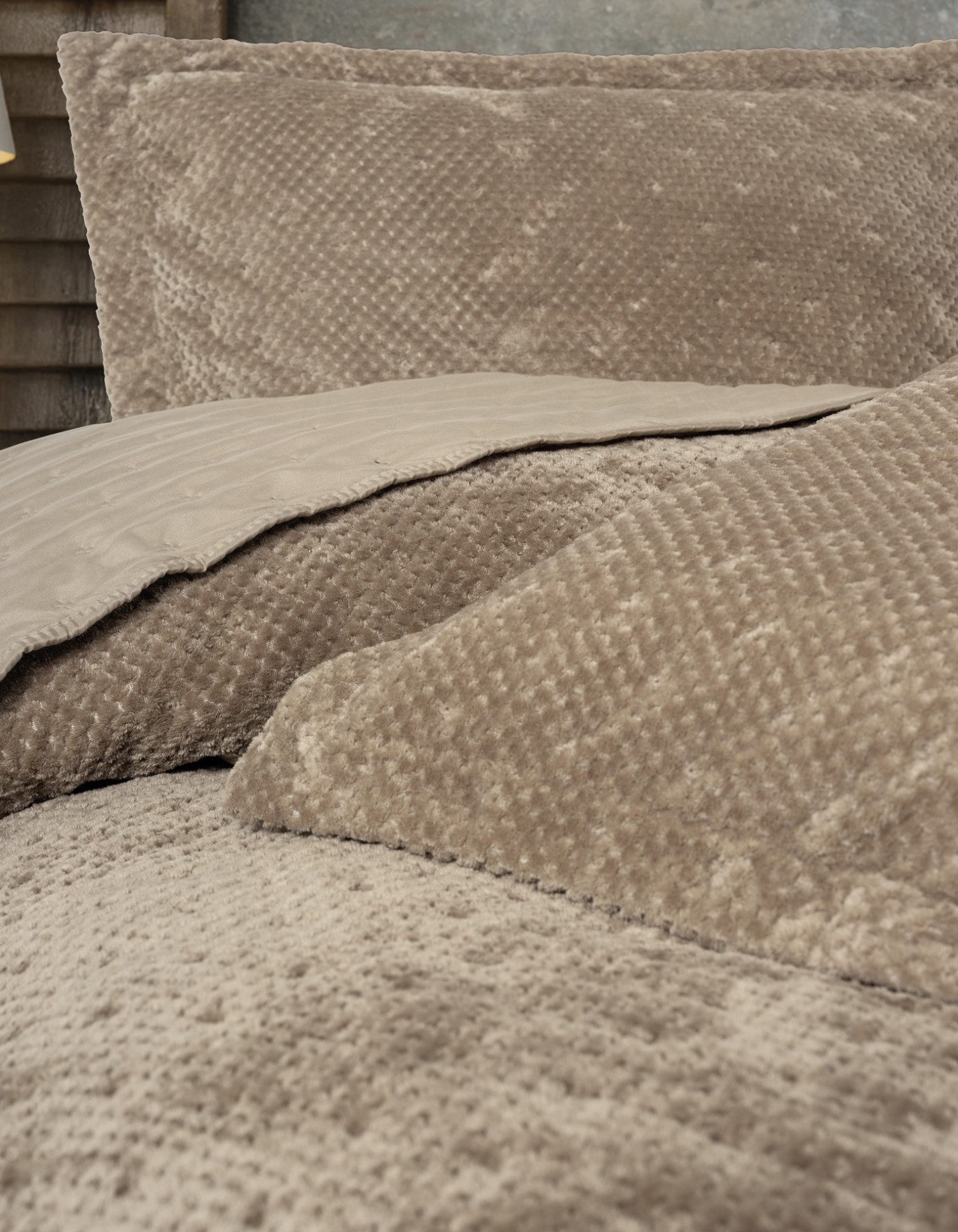 Cotton Box Softnest Çift Kişilik Yatak Örtüsü Boleta Bej Cotton Box Softnest Çift Kişilik Yatak Örtüsü Boleta Bej