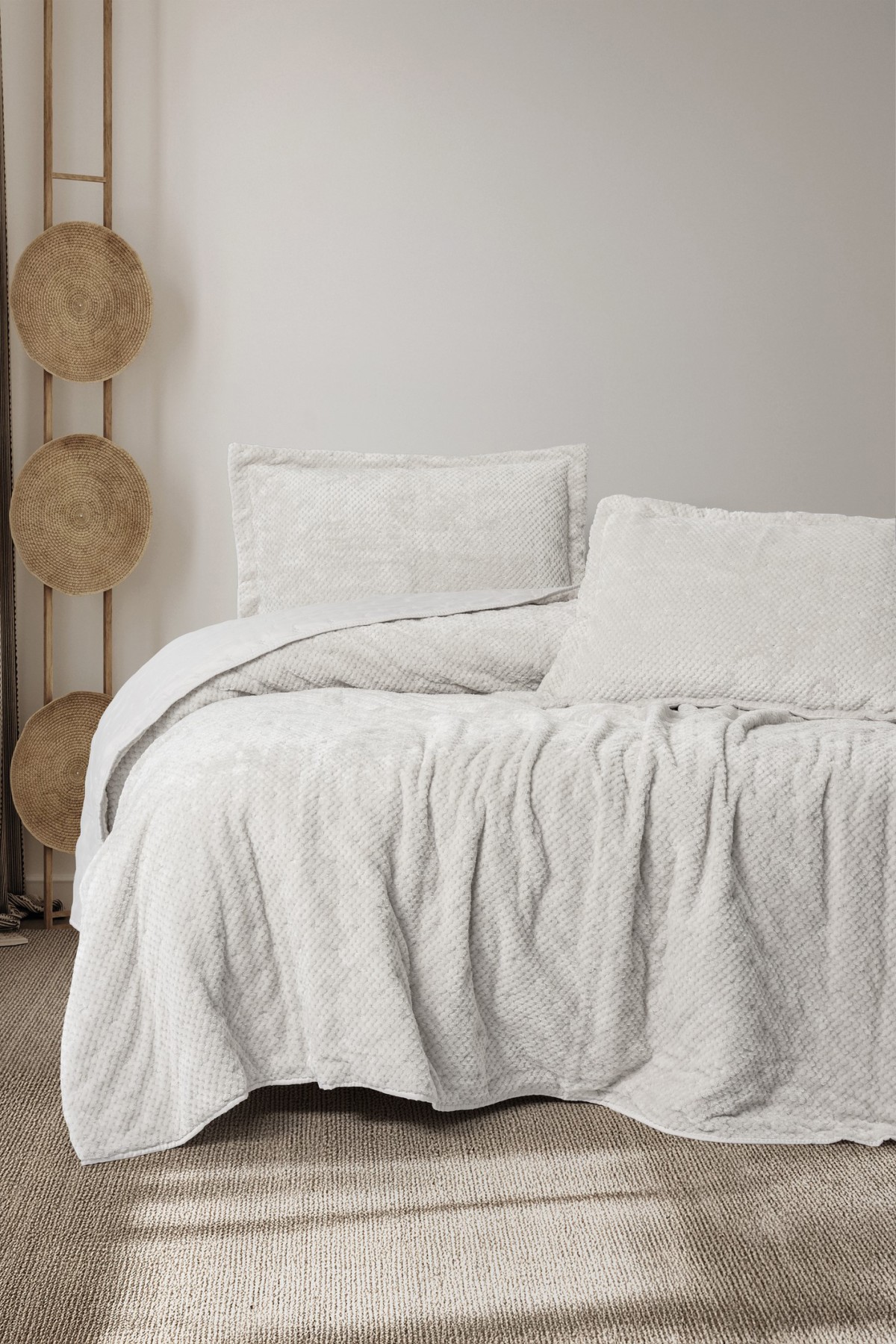 Cotton Box Softnest Tek Kişilik Yatak Örtüsü Boleta Taş Cotton Box Softnest Tek Kişilik Yatak Örtüsü Boleta Taş