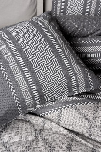 Cotton Box Toprak Çift Kişilik Nevresim Takimi Tonnia Vizon