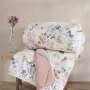 Cotton Box Velvet Çift Kişilik Yorgan Dalya Pudra 195x215 cm