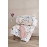 Cotton Box Velvet Çift Kişilik Yorgan Dalya Pudra 195x215 cm