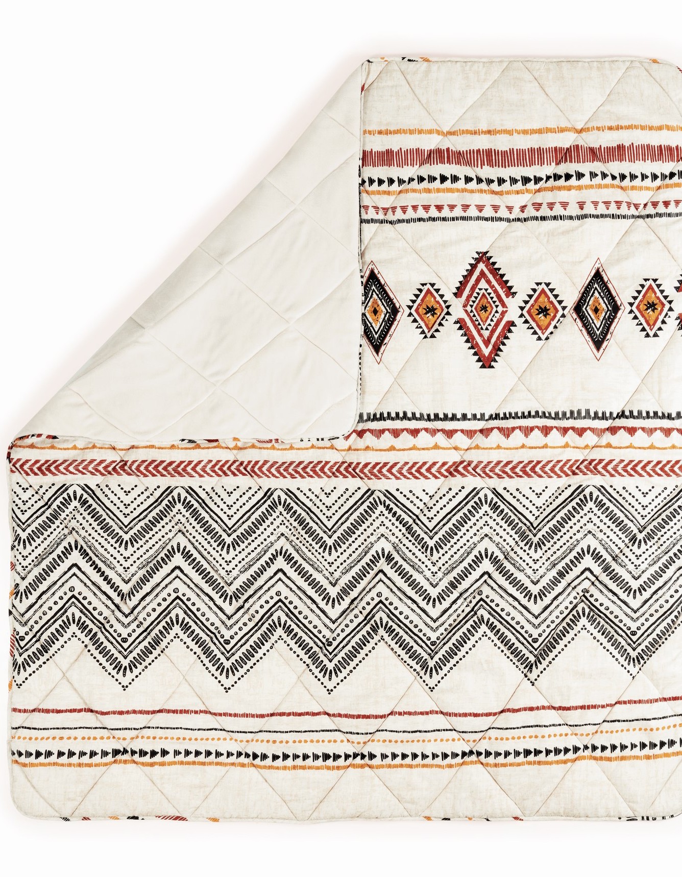 Cotton Box Velvet Çift Kişilik Yorgan Fellix Bej 195x215 cm