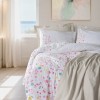 Cotton Box Vivid Çift Kişilik Pikeli Nevresim Takımı Flare Bej Cotton Box Vivid Çift Kişilik Pikeli Nevresim Takımı Flare Bej