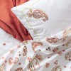 Cotton Box Vivid Tek Kişilik Pikeli Nevresim Takımı Paisia Tarçın