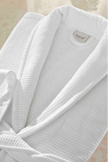 Eresbos Serisi Şal Yaka Otel Bornozu Eresbos Serisi Şal Yaka Otel Bornozu